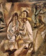 Jules Pascin Hawana in the grogshop oil painting on canvas